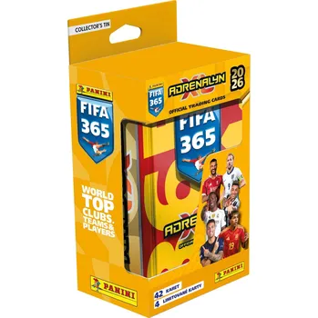 Sběratelská karetní hra 2026 Panini FIFA 365 Adrenalyn XL Big Tin