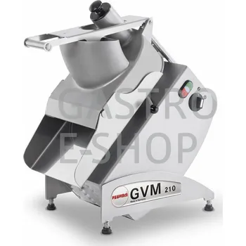 Kráječ zeleniny FEUMA Gastromachinen GmbH Krouhač zeleniny GVM 210 (400V) s nástavcem GVS