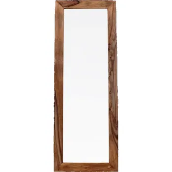 Zrcadlo Indický nábytek - Zrcadlo Rami 60x170 z indického masivu palisandr Only stain