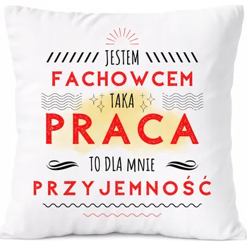 Polštář Dárek Polštář pro elektrikáře s potiskem , bílý PoliDraw