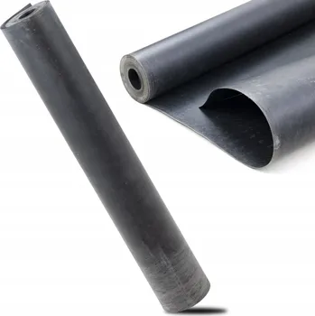 Rohožka Gumová rohož ODHLUČŇOVACÍ, plná guma 1mm, 100cm x 100cm x 0,1cm, 2,1 kg/m2