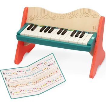 Hudební nástroj pro děti B-Toys Piáno dřevěné Mini Maestro