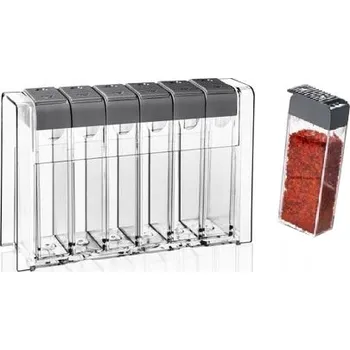 Dóza na potraviny Nádoby na koření 6 kusů sada kořenek do kuchyně na koření