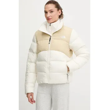 Dámská bunda Bunda The North Face Saikuru béžová barva, zimní, NF0A89JDTIU1 01X, vel. XL