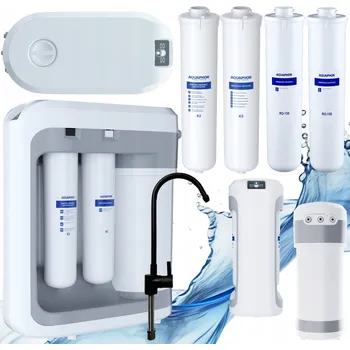 vodní filtr AQUAPHOR RO-206S filtr na vodu reverzní osmóza + černá výtoková armatura