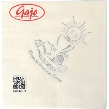 Papírový ubrousek Bílé Papírové Ubrousky K Prvnímu Svatému Přijímání svaté Svaté Přijímání