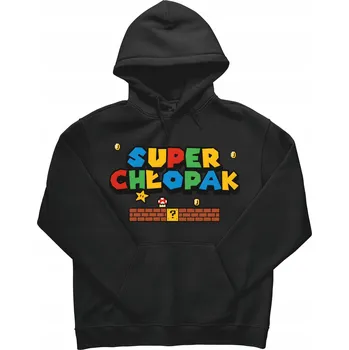 Chlapecká mikina JHK dětská mikina polyester černá, velikost 128-134