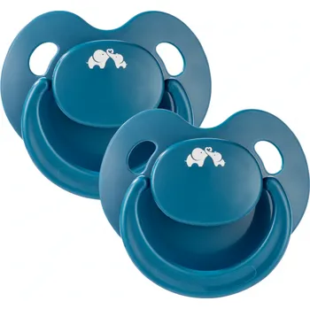 dudlíky Bebeconfort Šidítko silikonové Physio Air Eco 2ks 6m+ Blue