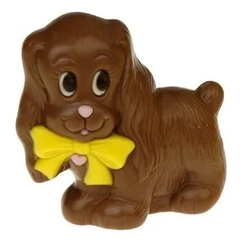 Čokoláda Čokoládová figurka Pejsek s mašlí