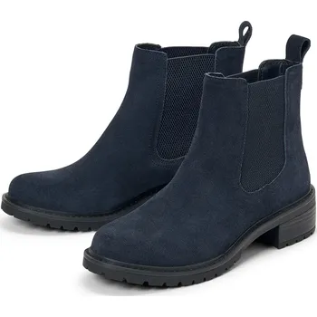 Dámská obuv 713736 - Tchibo - Semišové boty - pro ženy - vel. 41 - barva: modrá