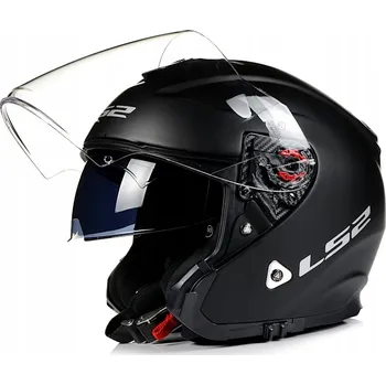 Helma na motorku Přilba LS2 OF521 Infinity Solid Matt Black XS