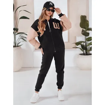 Dámský teplákový souprav MALWA Barva černá DSTREET AY0768 Barva: Černá, Velikost: L