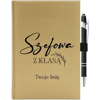 Kalendář Knižní kalendář 2026 A5 zlatý