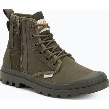 Dámská zimní obuv Boty Palladium Pampa Detroit Zip olive night