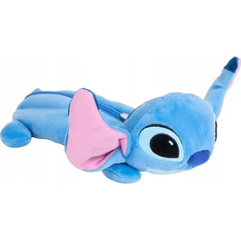 plyšák PENÁL PLYŠOVÁ HRAČKA DISNEY STITCH 26x26 CM NA ZIP, ORGANIZÉR