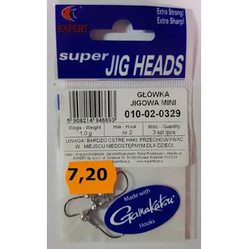 Rybářský háček Jigová hlavička Gamakatsu Mini 2 1 g