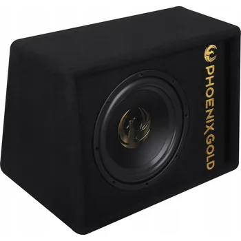 Reproduktor do auta Phoenix Gold Z10AB Aktivní subwoofer – nejlepší ve své třídě, dálkové ovládání, kabely