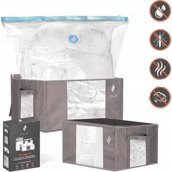 Úložný box Vakuové pytle 40L a 72L + 2 úložné boxy