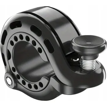 Zvonek na kolo Zvon na kolo Ring Hlasitý 110dB Mechanický Černý 46mm