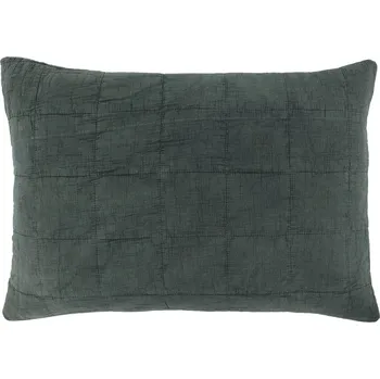 Povlak na dekorativní polštářek Chic Antique Prošívaný povlak na polštář Aix Forest Green 40 × 60 cm