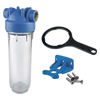 vodní filtr ATLAS FILTRI - Itálie | filtr DP 10" SENIOR MONO + držák + klíč (filtr na vodu, vodní filtrace) - 3/4" filtr DP SENIOR 10" MONO + držák + klíč