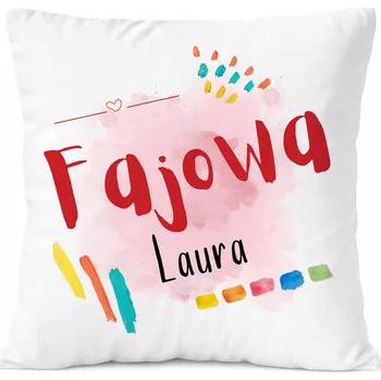 Polštář Polštář pro Franka jako Dárek s potiskem bílý PoliDraw