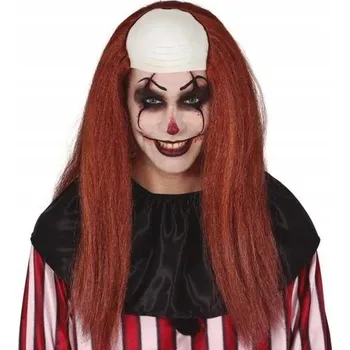 Karnevalová paruka Guirca paruka dlouhé hnědé vlasy