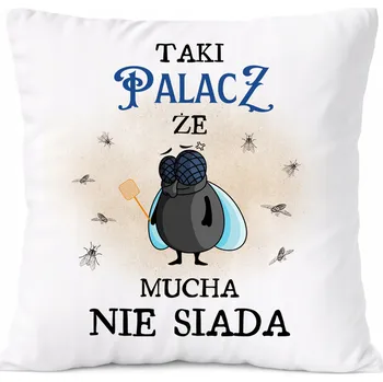 Polštář Dárek Polštář pro geodety s potiskem bílý PoliDraw