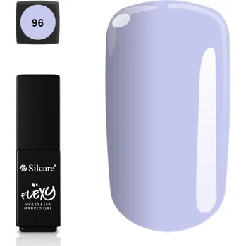 Lak na nehty Hybridní lak Flexy 96 4,5g fialový na nehty bez TPO, UV