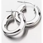 Dámské náušnice stříbro 925 masivní kruhy ze stříbra E1400029-1234-SLX