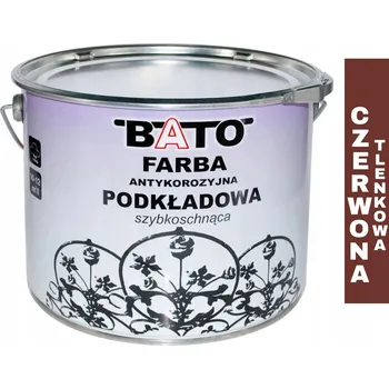 barva na kov Barva antikorozní barva BATO Červená oxidová, rychleschnoucí, 10 l