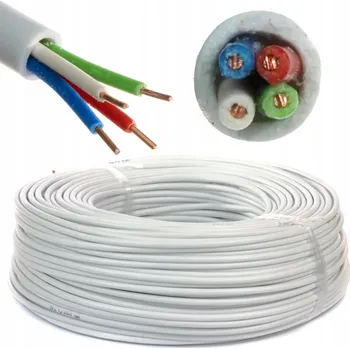elektrický kabel Kabel Mercor YTDY 4x0,5 mm 100 m kulatý alarmový