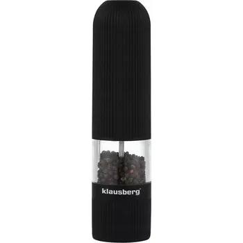 Kuchyňský mlýnek Elektrický mlýnek Klausberg plast 60 g černý