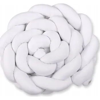 Dětsný nábytek Ochranný cop do postýlky 360 XXL - bílý My Sweet Baby