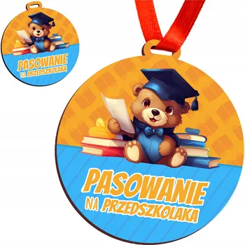 Obraz Medaile k pasování na předškoláka dárek / památka k pasování