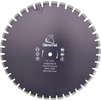 Řezný kotouč Diamantový kotouč 700 mm x 30 mm pro řezání SILKY, BETONU, DLAŽBY, CIHEL
