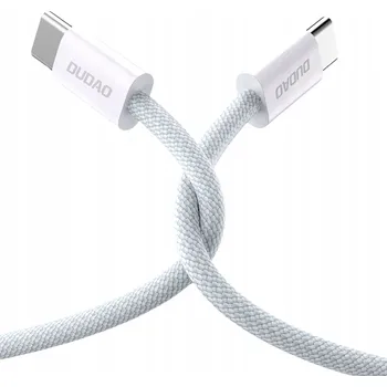 Datový kabel Kabel Dudao USB typ C - USB typ C 2 m bílý