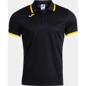 Pánské tričko JOMA COMBI PREMIUM POLOKOŠILE - Černá, Žlutá - velikost 5XL