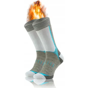 Pánské ponožky Sesto Senso 1 pár trekových vlněných zimních ponožek velikosti 36-38