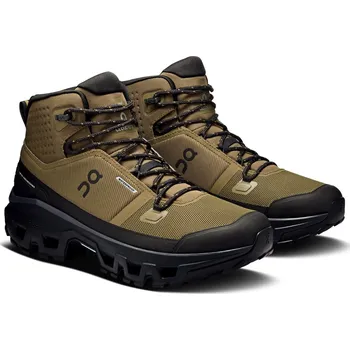 Pánská treková obuv Pánské outdoorové boty On CLOUDROCK MID WATERPROOF hnědé 3MF10161473 - EUR 46 | UK 11 | US 11,5