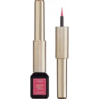 Oční linky L'Oréal Matte Signature Eyeliner matný tekutý oční linky 09 Fushia fuchsiová růžová