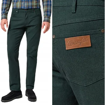 Pánské džíny Wrangler GREENSBORO pánské džíny rovného střihu velikost 32/32