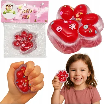 Hračka pro nejmenší MAČKACÍ HRAČKA kočičí tlapka VOŇAVÁ antistresová SQUISHY kočička