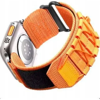 Řemínek na hodinky Řemínek Bestphone pro Apple, oranžový