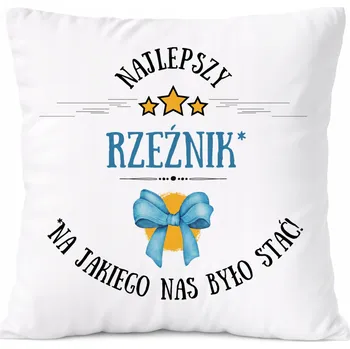 Polštář Dárek Polštář pro kadeřníky s potiskem , bílý PoliDraw