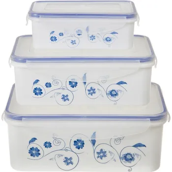 Dóza na potraviny PROHOME - Dóza sada 3ks 20cm,18cm a 13cm