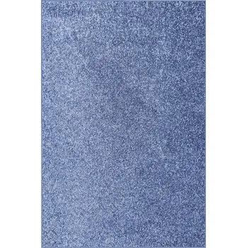 Koberec Kusový koberec Velur Ultra tm. modrý, 50x200, modrá, ložnice, AladinWorld Expres - 1 rok na vrácení + DOPRAVA ZDARMA k Vám i zpět