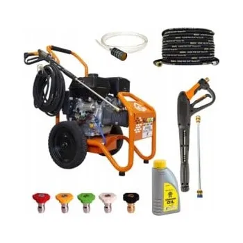 Vysokotlaký čistič Benzínová tlaková myčka GP4000LDH Pro GASPPER WASPPER 275 bar, 18 l/min