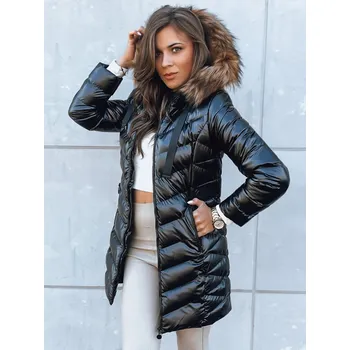 Dámský kabát Dámská prošívaná vesta CRYSTAL Barva černá DSTREET TY3821 Barva: Černá, Velikost: S