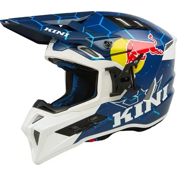 Helma na motorku Přilba na cestovní Enduro - KINI Red Bull EXC 1.0 2025 - modrá/bílá XL